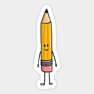 #2 pencil Sticker